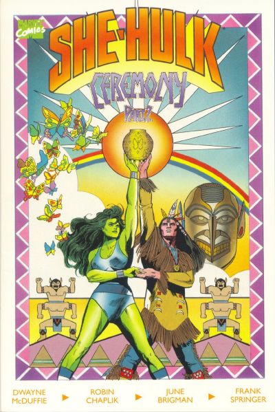 Cover for The Sensational She-Hulk in Ceremony (Marvel, 1989 series) #2