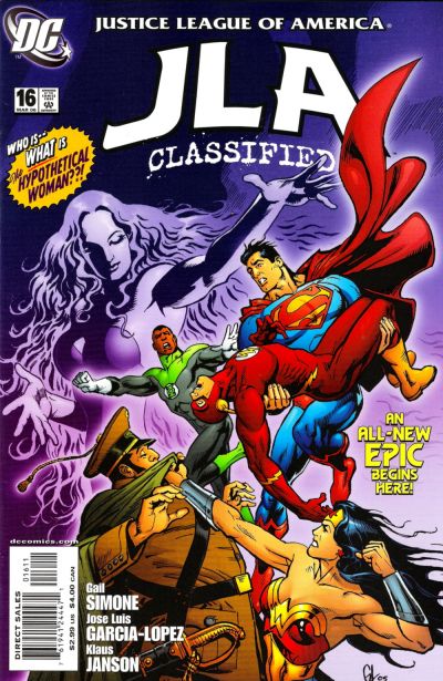 Cover for JLA: Classified (DC, 2005 series) #16 [Direct Sales]