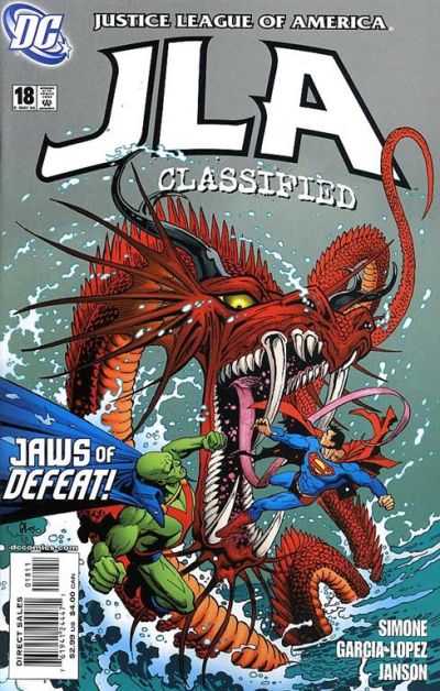 Cover for JLA: Classified (DC, 2005 series) #18 [Direct Sales]