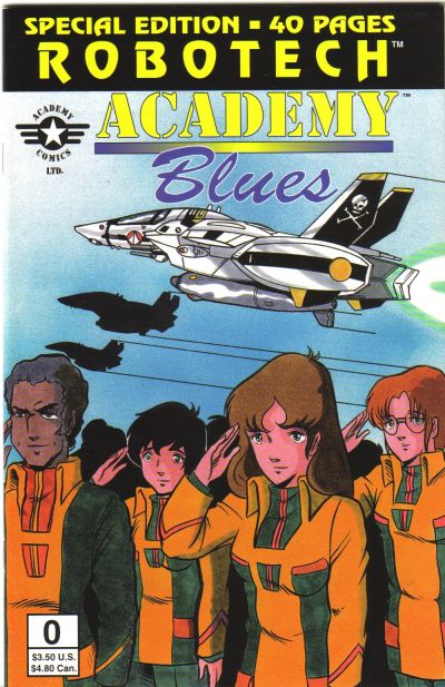 Cover for Robotech: Academy Blues (Academy Comics Ltd., 1995 series) #0