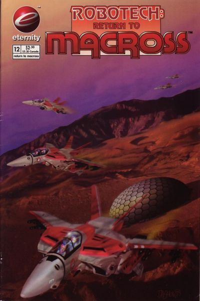 Cover for Robotech: Return to Macross (Malibu, 1993 series) #12