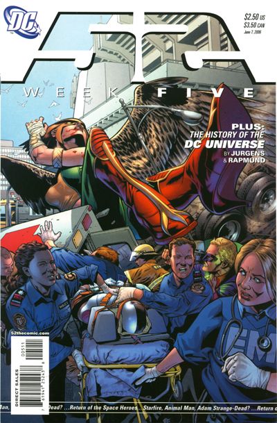 Cover for 52 (DC, 2006 series) #5 [Direct Sales]
