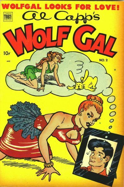 Cover for Al Capp's Wolf Gal (Toby, 1951 series) #2