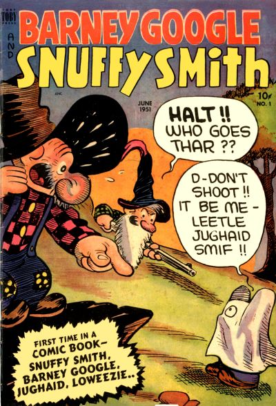 Cover for Barney Google and Snuffy Smith (Toby, 1951 series) #1