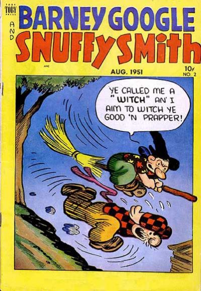 Cover for Barney Google and Snuffy Smith (Toby, 1951 series) #2