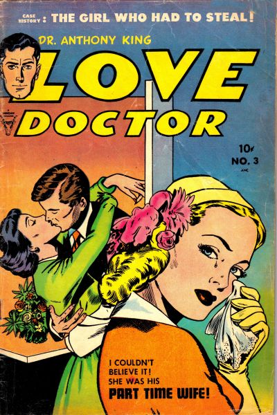 Cover for Dr. Anthony King, Hollywood Love Doctor (Toby, 1952 series) #3