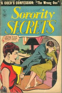 Cover Thumbnail for Sorority Secrets (Toby, 1954 series) #1