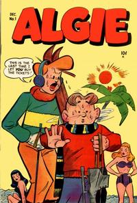 Cover Thumbnail for Algie (Timor, 1953 series) #1