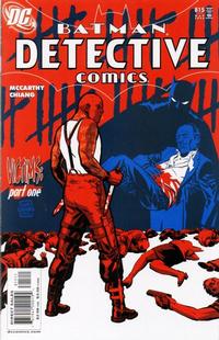 Cover for Detective Comics (DC, 1937 series) #815 [Direct Sales]