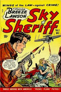 Cover Thumbnail for Breeze Lawson, Sky Sheriff (D.S. Publishing, 1948 series) #v1#1