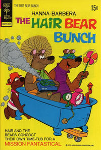 Cover Thumbnail for Hanna-Barbera the Hair Bear Bunch (Western, 1972 series) #6 [Gold Key]