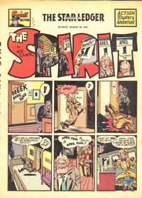 Cover Thumbnail for The Spirit (Register and Tribune Syndicate, 1940 series) #3/30/1947