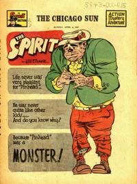 Cover for The Spirit (Register and Tribune Syndicate, 1940 series) #4/6/1947