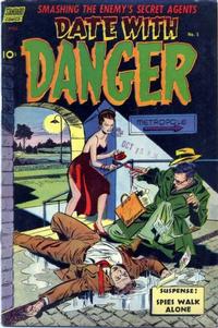 Cover Thumbnail for Date with Danger (Pines, 1952 series) #5