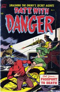 Cover Thumbnail for Date with Danger (Pines, 1952 series) #6