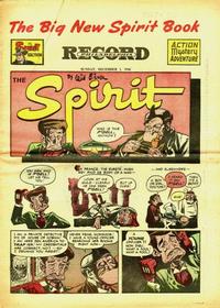 Cover for The Spirit (Register and Tribune Syndicate, 1940 series) #12/1/1946