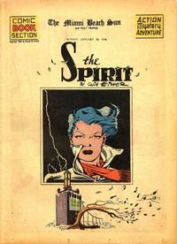 Cover for The Spirit (Register and Tribune Syndicate, 1940 series) #1/20/1946
