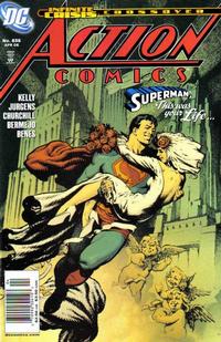 Cover Thumbnail for Action Comics (DC, 1938 series) #836 [Newsstand]