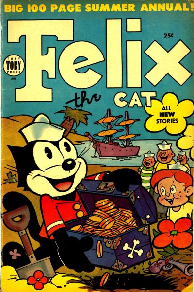 Cover for Felix the Cat Summer Annual (Toby, 1953 series) #[1]