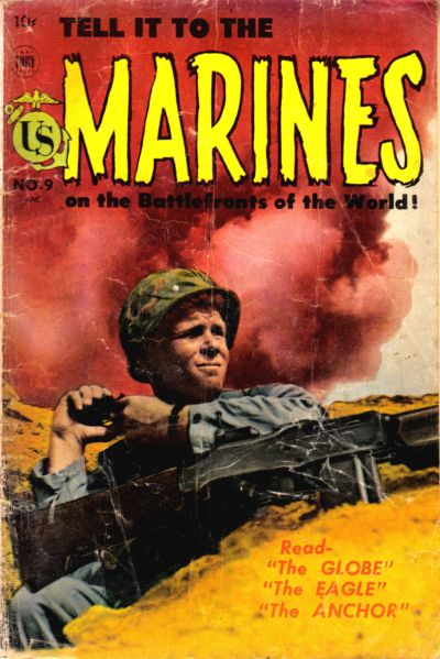 Cover for Tell It to the Marines (Toby, 1952 series) #9