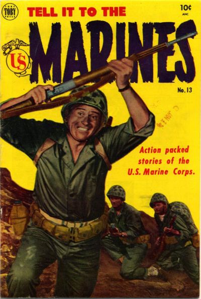 Cover for Tell It to the Marines (Toby, 1952 series) #13