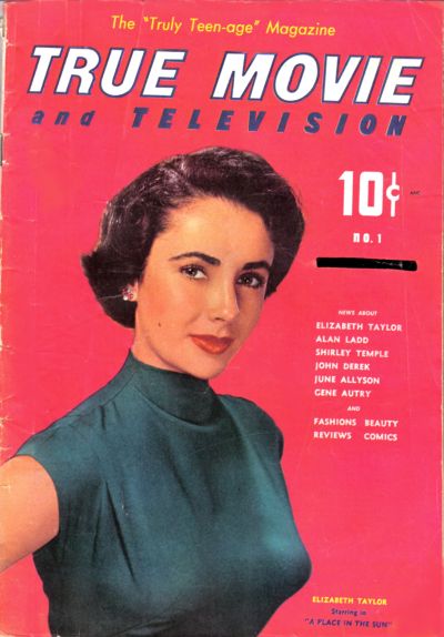 Cover for True Movie and Television (Toby, 1950 series) #1