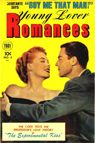 Cover for Young Lover Romances (Toby, 1952 series) #4