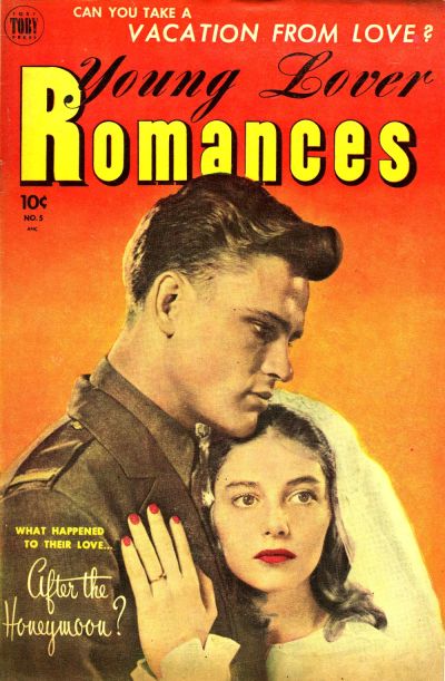 Cover for Young Lover Romances (Toby, 1952 series) #5
