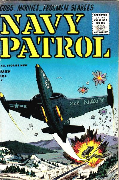 Cover for Navy Patrol (Stanley Morse, 1955 series) #1