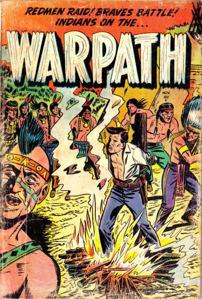 Cover for Warpath (Stanley Morse, 1954 series) #1