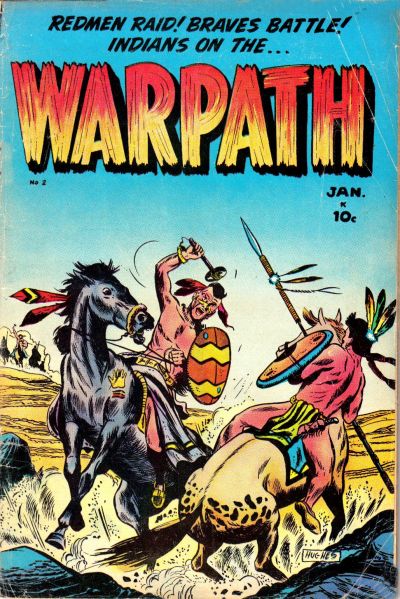 Cover for Warpath (Stanley Morse, 1954 series) #2