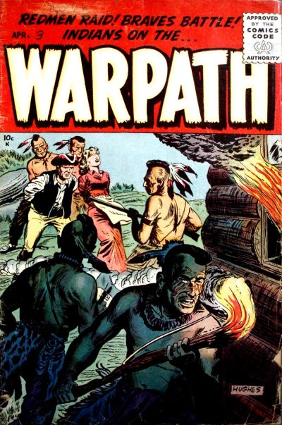 Cover for Warpath (Stanley Morse, 1954 series) #3