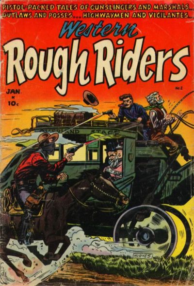 Cover for Western Rough Riders (Stanley Morse, 1954 series) #2