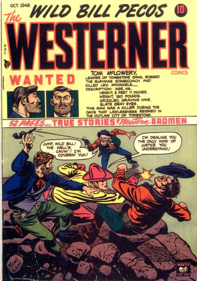Cover for The Westerner Comics (Orbit-Wanted, 1948 series) #16