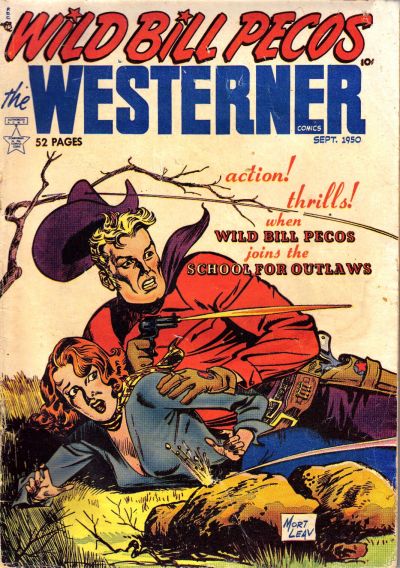 Cover for The Westerner Comics (Orbit-Wanted, 1948 series) #28