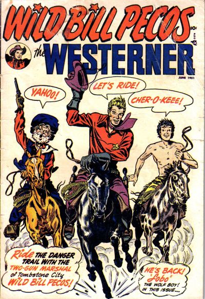 Cover for The Westerner Comics (Orbit-Wanted, 1948 series) #37