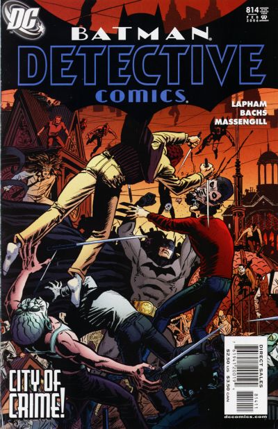 Cover for Detective Comics (DC, 1937 series) #814