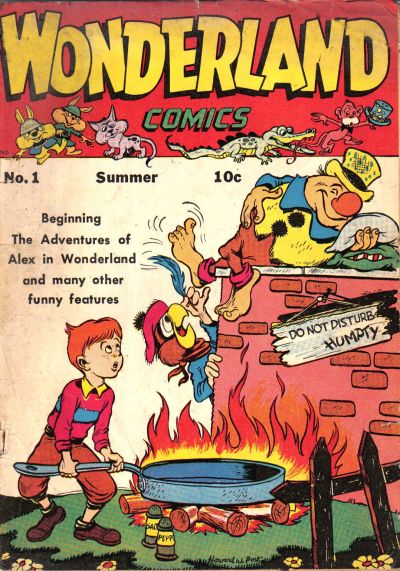 Cover for Wonderland Comics (Prize, 1945 series) #1