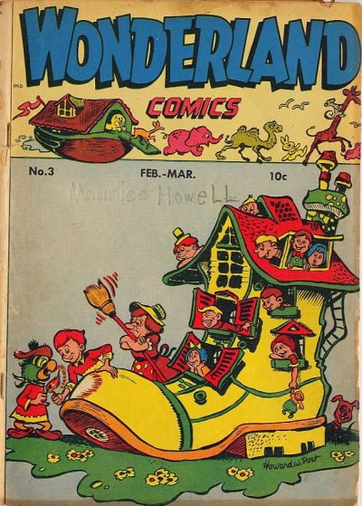 Cover for Wonderland Comics (Prize, 1945 series) #3