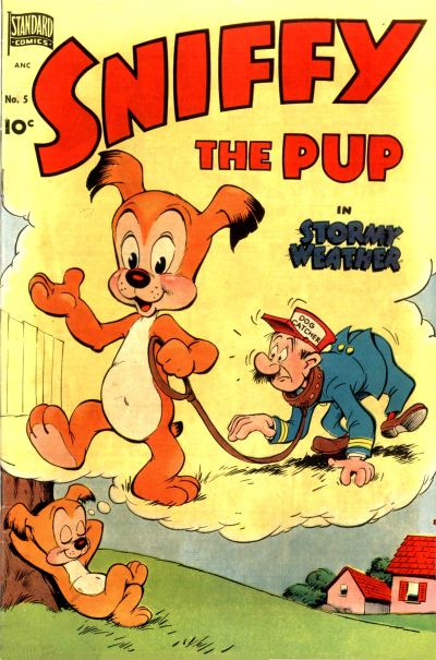 Cover for Sniffy the Pup (Pines, 1949 series) #5