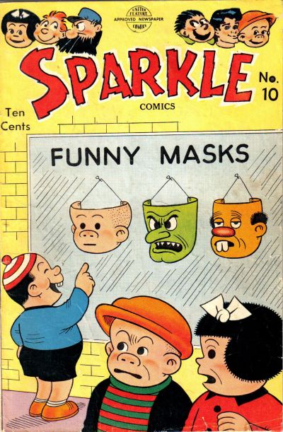 Cover for Sparkle Comics (United Feature, 1948 series) #10