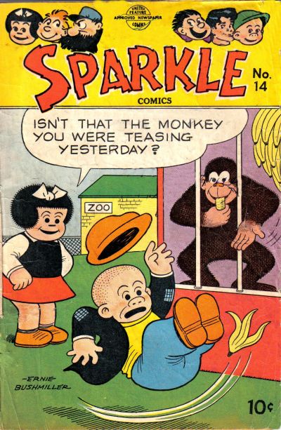 Cover for Sparkle Comics (United Feature, 1948 series) #14