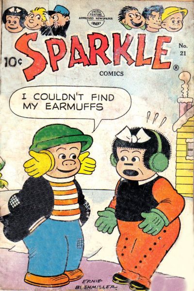 Cover for Sparkle Comics (United Feature, 1948 series) #21