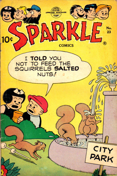 Cover for Sparkle Comics (United Feature, 1948 series) #23