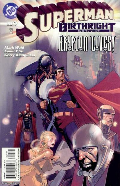 Cover for Superman: Birthright (DC, 2003 series) #9 [Direct Sales]