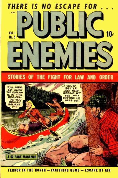 Cover for Public Enemies (D.S. Publishing, 1948 series) #v1#5
