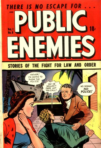 Cover for Public Enemies (D.S. Publishing, 1948 series) #v1#6