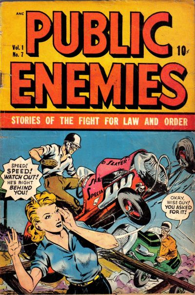 Cover for Public Enemies (D.S. Publishing, 1948 series) #v1#7