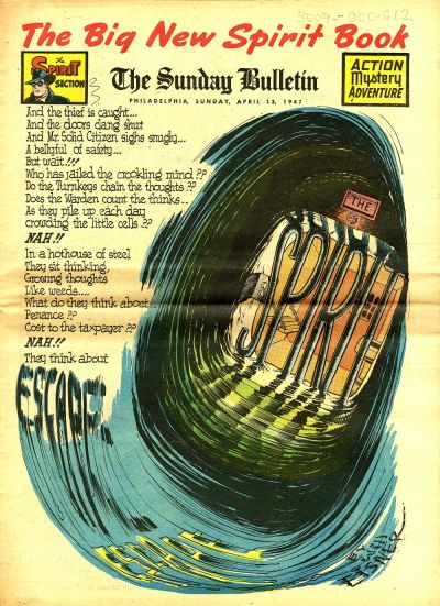 Cover for The Spirit (Register and Tribune Syndicate, 1940 series) #4/13/1947