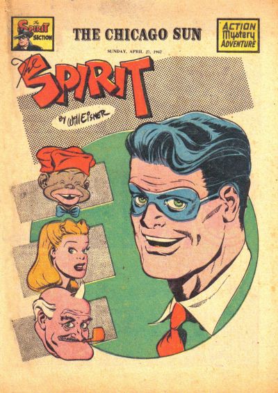 Cover for The Spirit (Register and Tribune Syndicate, 1940 series) #4/27/1947